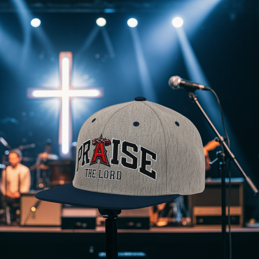 Christian Snapback Hat | Structured Faith Cap | KingdomWear